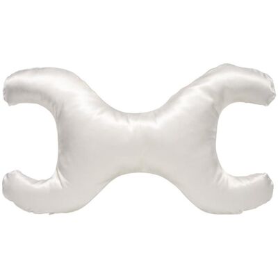 Save My Face, Kopfkissen, La Petite Small Pillow w. 100% Silk Cover White (50 x 25 cm) Save My Face, Kopfkissen, La Petite Small Pillow w. 100% Silk Cover White (50 x 25 cm)
