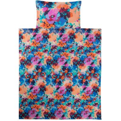 Monroe, Bettwäsche, BEDDING SET FLWR2 100PES 140X200+50X70 (Bettwäsche Set, 140 x 200 cm, 50 x 70 cm) Monroe, Bettwäsche, BEDDING SET FLWR2 100PES 140X200+50X70 (Bettwäsche Set, 140 x 200 cm, 50 x 70 cm)