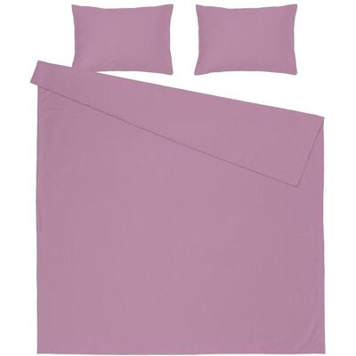 Domoletti, Bettwäsche, Solid PLUM Bedding Set, 200 x 220 cm (Bettwäsche Set, 200 x 220 cm, 50 x 70 cm) Domoletti, Bettwäsche, Solid PLUM Bedding Set, 200 x 220 cm (Bettwäsche Set, 200 x 220 cm, 50 x 70 cm)