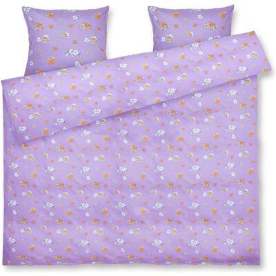 Juna, Kinderbettwäsche, B 200 x L 220 cm - Bomuldssatin - Lavendel (220 x 200 cm) Juna, Kinderbettwäsche, B 200 x L 220 cm - Bomuldssatin - Lavendel (220 x 200 cm)
