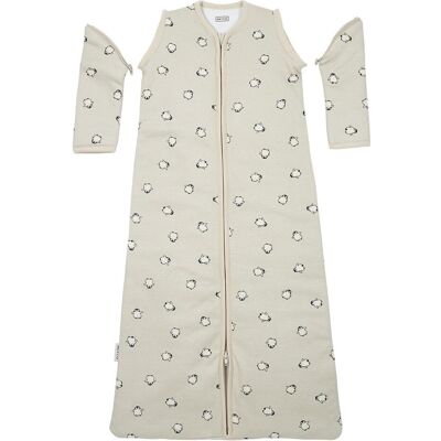Meyco, Babyschlafsack, Penguin babyschlafsack mit abnehmbaren ärmeln (2.5 TOG, Winter, 110 x 92 cm) Meyco, Babyschlafsack, Penguin babyschlafsack mit abnehmbaren ärmeln (2.5 TOG, Winter, 110 x 92 cm)