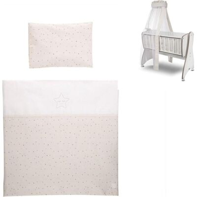 Lorelli, Kinderbettwäsche, Baby Bettwäsche Set First Dreams (190 x 140 cm, 75 x 75 cm) Lorelli, Kinderbettwäsche, Baby Bettwäsche Set First Dreams (190 x 140 cm, 75 x 75 cm)