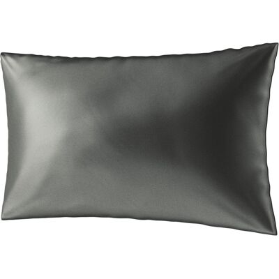 Ailoria, Bettwäsche, BEAUTY SLEEP Silk Zipper Pillowcase (65x100) (anthracite) (Kopfkissenbezug, 65 x 100 cm) Ailoria, Bettwäsche, BEAUTY SLEEP Silk Zipper Pillowcase (65x100) (anthracite) (Kopfkissenbezug, 65 x 100 cm)