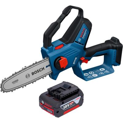 Bosch Professional, Kettensäge, GKE 18V-20 Professional Akku Astsäge 18 V 18 cm + 1x Akku 4,0 Ah - ohne Ladegerät (Akku Kettensäge) Bosch Professional, Kettensäge, GKE 18V-20 Professional Akku Astsäge 18 V 18 cm + 1x Akku 4,0 Ah - ohne Ladegerät (Akku Kettensäge)