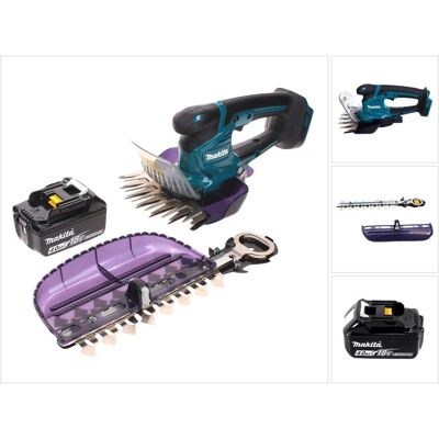 Makita, Heckenschere, DUM 604 M1X Akku Grasschere 18 V mit Gras- und Strauchscherblatt + 1x Akku 4,0 Ah - ohne (Akkubetrieb) Makita, Heckenschere, DUM 604 M1X Akku Grasschere 18 V mit Gras- und Strauchscherblatt + 1x Akku 4,0 Ah - ohne (Akkubetrieb)