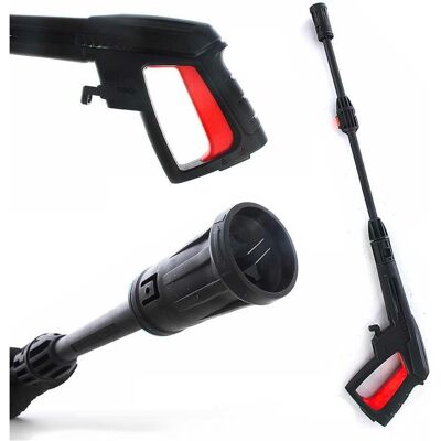 Avilia, Hochdruckreiniger, Hochdruckreiniger mit Rädern, ideal für Auto, Motorrad, Fahrrad, 1200 W, 100 bar Avilia, Hochdruckreiniger, Hochdruckreiniger mit Rädern, ideal für Auto, Motorrad, Fahrrad, 1200 W, 100 bar