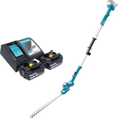 Makita, Heckenschere, DUN 461 WRF2 Akku Heckenschneider 18 V 46 cm + 2x Akku 3,0 Ah + Ladegerät (Akkubetrieb) Makita, Heckenschere, DUN 461 WRF2 Akku Heckenschneider 18 V 46 cm + 2x Akku 3,0 Ah + Ladegerät (Akkubetrieb)