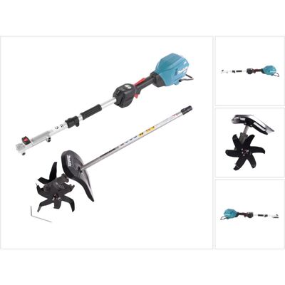Makita, Rasentrimmer, UX 01 GZ Akku Multifunktionsantrieb 40 V max. XGT Brushless + Kultivator Aufsatz KR 401 MP ( (Trimmfaden) Makita, Rasentrimmer, UX 01 GZ Akku Multifunktionsantrieb 40 V max. XGT Brushless + Kultivator Aufsatz KR 401 MP ( (Trimmfaden)