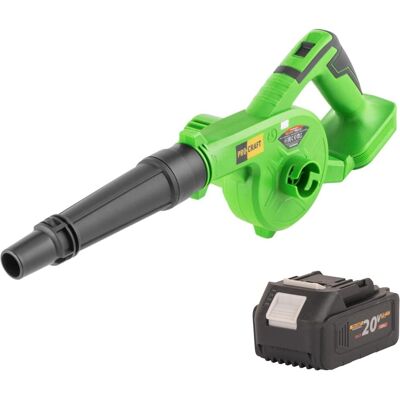 Procraft, Laubsauger + Laubbläser, PB22bb Akku Laubbläser 20 V + 1x Akku 4,0 Ah - ohne Ladegerät (Akkubetrieb, Laubbläser) Procraft, Laubsauger + Laubbläser, PB22bb Akku Laubbläser 20 V + 1x Akku 4,0 Ah - ohne Ladegerät (Akkubetrieb, Laubbläser)