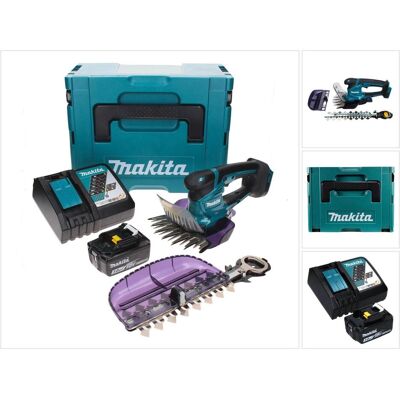 Makita, Heckenschere, DUM 604 RF1XJ Akku Grasschere 18 V mit Gras- und Strauchscherblatt + 1x Akku 3,0 Ah + (Akkubetrieb) Makita, Heckenschere, DUM 604 RF1XJ Akku Grasschere 18 V mit Gras- und Strauchscherblatt + 1x Akku 3,0 Ah + (Akkubetrieb)