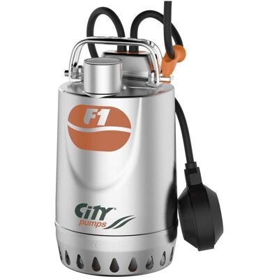 City Pumps, Wasserpumpe, 6010300 F1/30 M Aut Edelstahl Tauchpumpe 230V (Gartenpumpe, Hauswasserpumpe, Klarwasserpumpe, Schmutzwasserpumpe) City Pumps, Wasserpumpe, 6010300 F1/30 M Aut Edelstahl Tauchpumpe 230V (Gartenpumpe, Hauswasserpumpe, Klarwasserpumpe, Schmutzwasserpumpe)