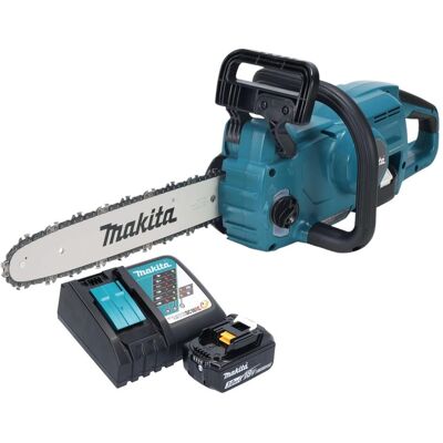 Makita, Kettensäge, DUC 357 RFX3 Akku Kettensäge 18 V 35 cm Brushless + 1x Akku 3,0 Ah + Ladegerät (Akku Kettensäge) Makita, Kettensäge, DUC 357 RFX3 Akku Kettensäge 18 V 35 cm Brushless + 1x Akku 3,0 Ah + Ladegerät (Akku Kettensäge)