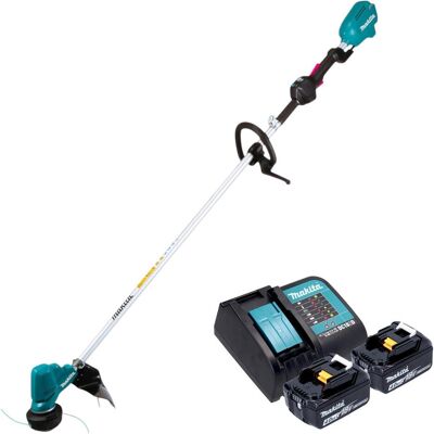 Makita, Rasentrimmer, DUR 190 LSM2X9 Akku Rasentrimmer 18 V 300 mm Brushless + 2x Akku 4,0 Ah + Ladegerät (Trimmfaden) Makita, Rasentrimmer, DUR 190 LSM2X9 Akku Rasentrimmer 18 V 300 mm Brushless + 2x Akku 4,0 Ah + Ladegerät (Trimmfaden)