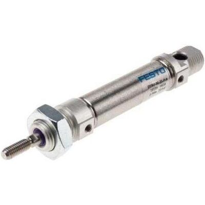 Festo, Fördertechnik, Round Cylinder 16mm Bore 30-mm Stroke Festo, Fördertechnik, Round Cylinder 16mm Bore 30-mm Stroke