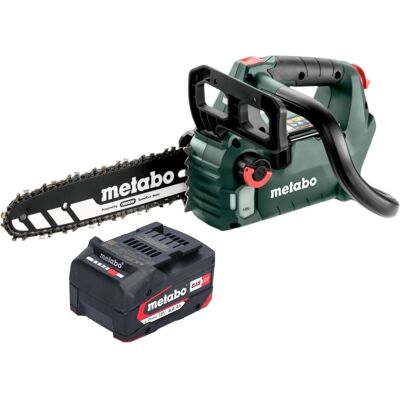 Metabo, Kettensäge, MS 18 LTX BL 25 Akku Kettensäge 18 V 25 cm Brushless + 1x Akku 4,0 Ah - ohne Ladegerät (Akku Kettensäge) Metabo, Kettensäge, MS 18 LTX BL 25 Akku Kettensäge 18 V 25 cm Brushless + 1x Akku 4,0 Ah - ohne Ladegerät (Akku Kettensäge)