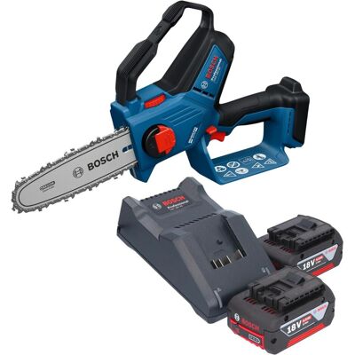 Bosch Professional, Kettensäge, GKE 18V-20 Professional Akku Astsäge 18 V 18 cm + 2x Akku 4,0 Ah + Ladegerät (Akku Kettensäge) Bosch Professional, Kettensäge, GKE 18V-20 Professional Akku Astsäge 18 V 18 cm + 2x Akku 4,0 Ah + Ladegerät (Akku Kettensäge)