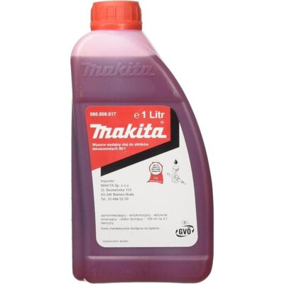 Makita, Zubehör Gartenmaschinen, 980,008,617 Öl für 2-Takt Zeit (Kettensäge, Rasentrimmer) Makita, Zubehör Gartenmaschinen, 980,008,617 Öl für 2-Takt Zeit (Kettensäge, Rasentrimmer)