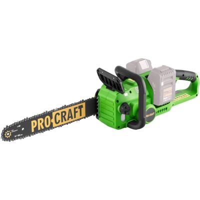 Procraft, Kettensäge, PCA42/2 Akku Kettensäge 40 V ( 2x 20 V ) 406 mm Brushless Solo - ohne Akku, ohne Ladegerät (Akku Kettensäge) Procraft, Kettensäge, PCA42/2 Akku Kettensäge 40 V ( 2x 20 V ) 406 mm Brushless Solo - ohne Akku, ohne Ladegerät (Akku Kettensäge)