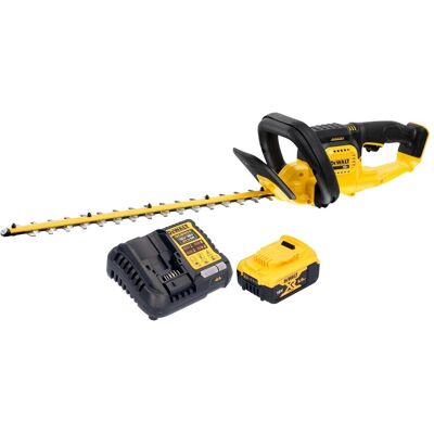 DeWalt, Heckenschere, DCMHT 563 P1 Akku Heckenschere 18 V 55 cm + 1x Akku 5,0 Ah + Ladegerät (Akkubetrieb) DeWalt, Heckenschere, DCMHT 563 P1 Akku Heckenschere 18 V 55 cm + 1x Akku 5,0 Ah + Ladegerät (Akkubetrieb)
