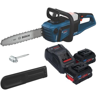 Professional, Kettensäge, Bosch GKE 18V-40 Professional Akku Kettensäge 18 V 40 cm Brushless + 2x ProCORE Akku 5,5 Ah + (Akku Kettensäge) Professional, Kettensäge, Bosch GKE 18V-40 Professional Akku Kettensäge 18 V 40 cm Brushless + 2x ProCORE Akku 5,5 Ah + (Akku Kettensäge)