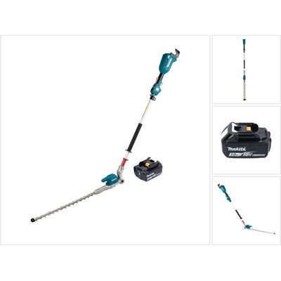 Makita, Heckenschere, DUN 500 WF Akku Heckenschneider 18 V 50 cm Brushless + 1x Akku 3,0 Ah - ohne Ladegerät (Akkubetrieb) Makita, Heckenschere, DUN 500 WF Akku Heckenschneider 18 V 50 cm Brushless + 1x Akku 3,0 Ah - ohne Ladegerät (Akkubetrieb)