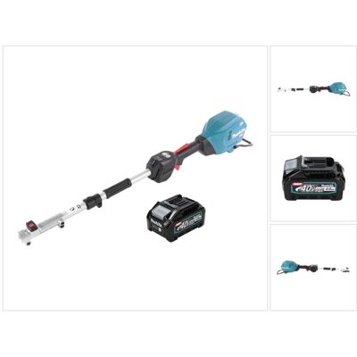 Makita, Rasentrimmer, UX 01 GM1 Akku Multifunktionsantrieb 40 V max. XGT Brushless + 1x Akku 4,0 Ah - ohne (Trimmfaden) Makita, Rasentrimmer, UX 01 GM1 Akku Multifunktionsantrieb 40 V max. XGT Brushless + 1x Akku 4,0 Ah - ohne (Trimmfaden)