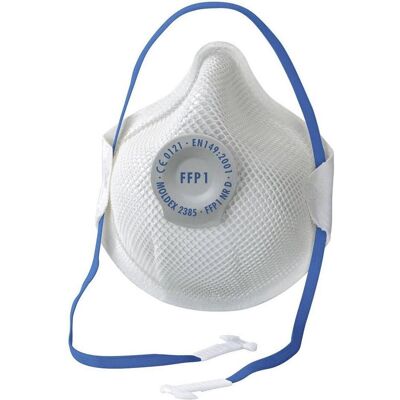 Moldex, Atemschutzmaske, Atemschutzmaske Smart 238501 FFP1 / V NR D mit Ausatemventil (FFP1, 20x) Moldex, Atemschutzmaske, Atemschutzmaske Smart 238501 FFP1 / V NR D mit Ausatemventil (FFP1, 20x)