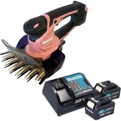Makita, Heckenschere, UM 600 DSM2P Akku Grasschere 12 V max 160 mm Pink + 2x Akku 4,0 Ah + Ladegerät (Akkubetrieb) Makita, Heckenschere, UM 600 DSM2P Akku Grasschere 12 V max 160 mm Pink + 2x Akku 4,0 Ah + Ladegerät (Akkubetrieb)
