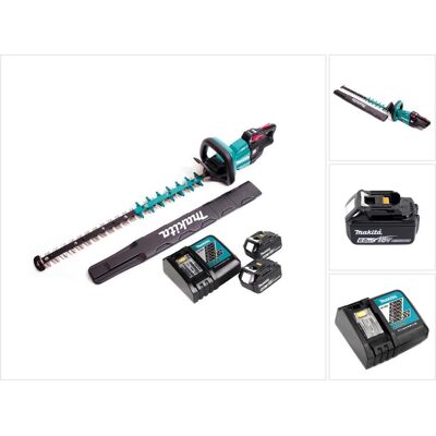 Makita, Heckenschere, DUH 751 RG Akku Heckenschere 18V 75 cm Brushless + 2x Akku 6,0Ah + Ladegerät (Akkubetrieb) Makita, Heckenschere, DUH 751 RG Akku Heckenschere 18V 75 cm Brushless + 2x Akku 6,0Ah + Ladegerät (Akkubetrieb)