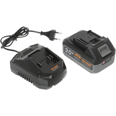 Procraft, Kettensäge, CCS20 Akku Mini Kettensäge 20 V 152 mm Brushless + 1x Akku 4,0 Ah + Ladegerät + Koffer (Akku Kettensäge) Procraft, Kettensäge, CCS20 Akku Mini Kettensäge 20 V 152 mm Brushless + 1x Akku 4,0 Ah + Ladegerät + Koffer (Akku Kettensäge)