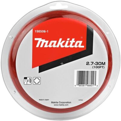 Makita, Zubehör Gartenmaschinen, Zubehör 198506-1 Erdungskabel 2,7mm x 30m ""Fluister (Rasentrimmer, Trimmerfaden + Fadenspule) Makita, Zubehör Gartenmaschinen, Zubehör 198506-1 Erdungskabel 2,7mm x 30m ""Fluister (Rasentrimmer, Trimmerfaden + Fadenspule)