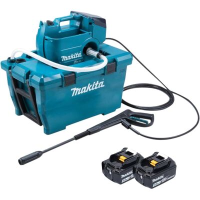 Makita, Hochdruckreiniger, DHW 080 F2K Akku Hochdruckreiniger 36 V ( 2x 18 V ) 80 bar 380 l/h Brushless + 2x Akku 3,0 (Akkubetrieb) Makita, Hochdruckreiniger, DHW 080 F2K Akku Hochdruckreiniger 36 V ( 2x 18 V ) 80 bar 380 l/h Brushless + 2x Akku 3,0 (Akkubetrieb)