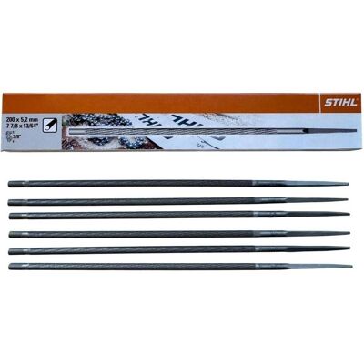 Stihl, Zubehör Gartenmaschinen, Rundfeile Feile für Sägeketten (Kettensäge, Sägekette) Stihl, Zubehör Gartenmaschinen, Rundfeile Feile für Sägeketten (Kettensäge, Sägekette)