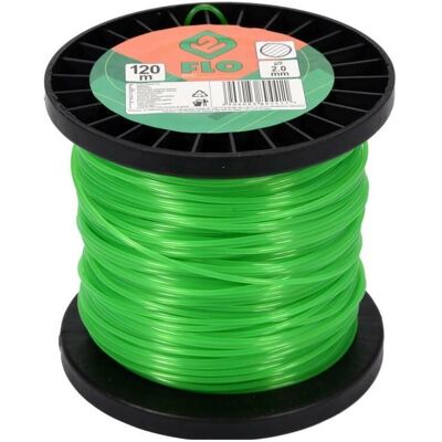 Flo-pak, Zubehör Gartenmaschinen, Round cutting line 2mm x 120m 89441 (Rasentrimmer, Trimmerfaden + Fadenspule) Flo-pak, Zubehör Gartenmaschinen, Round cutting line 2mm x 120m 89441 (Rasentrimmer, Trimmerfaden + Fadenspule)
