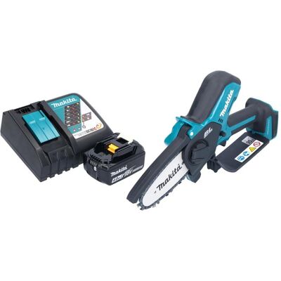 Makita, Kettensäge, DUC 101 RM01 Akku Astsäge 18 V 10 cm Brushless + 1x Akku 4,0 Ah + Ladegerät (Akku Kettensäge) Makita, Kettensäge, DUC 101 RM01 Akku Astsäge 18 V 10 cm Brushless + 1x Akku 4,0 Ah + Ladegerät (Akku Kettensäge)