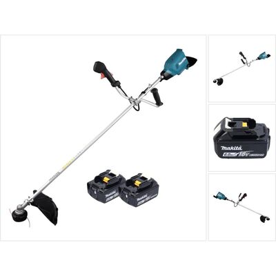 Makita, Rasentrimmer, DUR 369 AG2 Akku Freischneider 36 V ( 2x 18 V ) 43 cm Brushless + 2x Akku 6,0 Ah - ohne Lade Makita, Rasentrimmer, DUR 369 AG2 Akku Freischneider 36 V ( 2x 18 V ) 43 cm Brushless + 2x Akku 6,0 Ah - ohne Lade