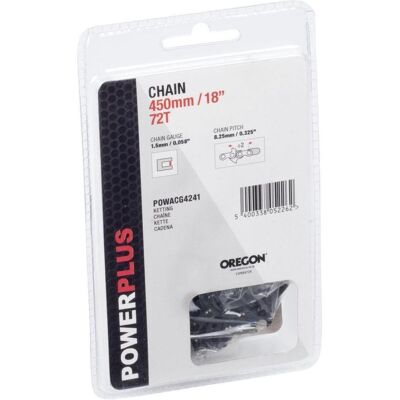 Powerplus 45cm Kettensägekette - Oregon Powerplus 45cm Kettensägekette - Oregon