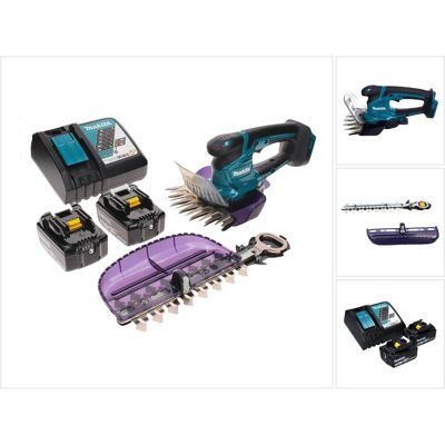 Makita, Heckenschere, DUM 604 RGX Akku Grasschere 18 V mit Gras- und Strauchscherblatt + 2x Akku 6,0 Ah + (Akkubetrieb) Makita, Heckenschere, DUM 604 RGX Akku Grasschere 18 V mit Gras- und Strauchscherblatt + 2x Akku 6,0 Ah + (Akkubetrieb)