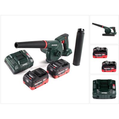 Metabo, Laubsauger + Laubbläser, AG 18 Akku Gebläse 18 V + 2x LiHD Akku 8,0Ah + Ladegerät (Akkubetrieb) Metabo, Laubsauger + Laubbläser, AG 18 Akku Gebläse 18 V + 2x LiHD Akku 8,0Ah + Ladegerät (Akkubetrieb)