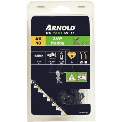 Arnold, Zubehör Gartenmaschinen, Sägekette 3/8"LP / 1,3 mm / 58 TG (Kettensäge, Sägekette) Arnold, Zubehör Gartenmaschinen, Sägekette 3/8"LP / 1,3 mm / 58 TG (Kettensäge, Sägekette)