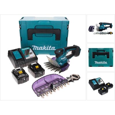 Makita, Heckenschere, DUM 604 RGXJ Akku Grasschere 18 V mit Gras- und Strauchscherblatt + 2x Akku 6,0 Ah + (Akkubetrieb) Makita, Heckenschere, DUM 604 RGXJ Akku Grasschere 18 V mit Gras- und Strauchscherblatt + 2x Akku 6,0 Ah + (Akkubetrieb)