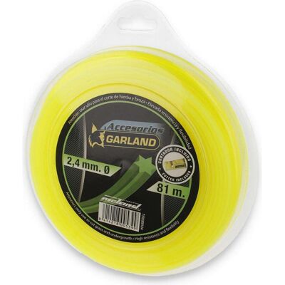 Garland Sternförmiger Trimmerfaden - 81m Ø2,4mm Gartengerät Garland Sternförmiger Trimmerfaden - 81m Ø2,4mm Gartengerät