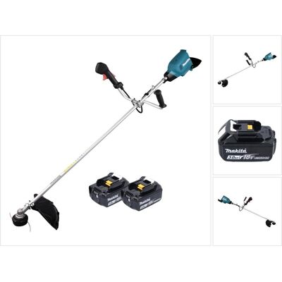 Makita, Rasentrimmer, DUR 369 AF2 Akku Freischneider 36 V ( 2x 18 V ) 43 cm Brushless + 2x Akku 3,0 Ah - ohne Lade Makita, Rasentrimmer, DUR 369 AF2 Akku Freischneider 36 V ( 2x 18 V ) 43 cm Brushless + 2x Akku 3,0 Ah - ohne Lade