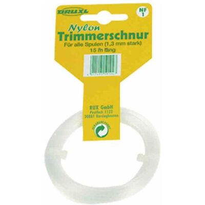 Westfalia, Zubehör Gartenmaschinen, Polyamidfaden (Nylon), rund, 2,4 mm/ 15 m (Rasentrimmer, Trimmerfaden + Fadenspule) Westfalia, Zubehör Gartenmaschinen, Polyamidfaden (Nylon), rund, 2,4 mm/ 15 m (Rasentrimmer, Trimmerfaden + Fadenspule)