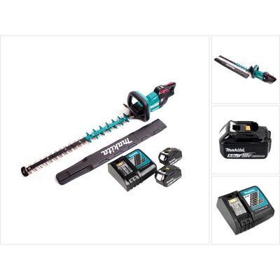 Makita, Heckenschere, DUH 751 RT Akku Heckenschere 18V 75 cm Brushless + 2x Akku 5,0Ah + Ladegerät (Akkubetrieb) Makita, Heckenschere, DUH 751 RT Akku Heckenschere 18V 75 cm Brushless + 2x Akku 5,0Ah + Ladegerät (Akkubetrieb)