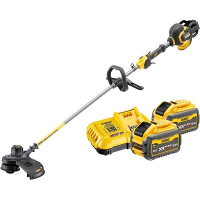 DeWalt, Rasentrimmer, DCM 571 X2 Akku Motorsense 54 V FlexVolt 38 cm Brushless + 2x Akku 9,0 Ah + Ladegerät DeWalt, Rasentrimmer, DCM 571 X2 Akku Motorsense 54 V FlexVolt 38 cm Brushless + 2x Akku 9,0 Ah + Ladegerät