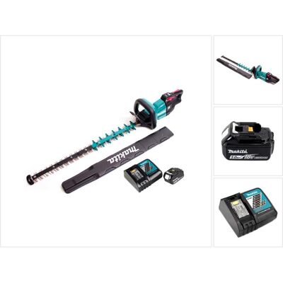 Makita, Heckenschere, DUH 751 RT1 Akku Heckenschere 18V 75 cm Brushless + 1x Akku 5,0Ah + Ladegerät (Akkubetrieb) Makita, Heckenschere, DUH 751 RT1 Akku Heckenschere 18V 75 cm Brushless + 1x Akku 5,0Ah + Ladegerät (Akkubetrieb)