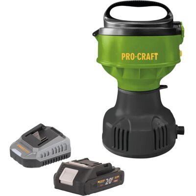 Procraft, Wasserpumpe, CPN22bb Akku Schwimmpumpe 20 V 3200 l/h + 1x Akku 2,0 Ah + Ladegerät (Regenfasspumpe) Procraft, Wasserpumpe, CPN22bb Akku Schwimmpumpe 20 V 3200 l/h + 1x Akku 2,0 Ah + Ladegerät (Regenfasspumpe)