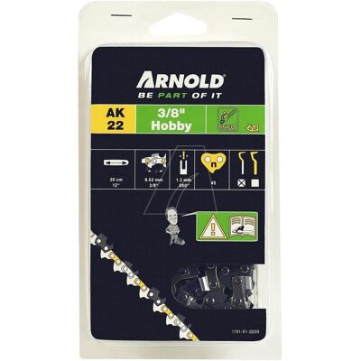 Arnold, Zubehör Gartenmaschinen, Sägekette 3/8"LP / 1,3 mm / 45 TG (Kettensäge, Sägekette) Arnold, Zubehör Gartenmaschinen, Sägekette 3/8"LP / 1,3 mm / 45 TG (Kettensäge, Sägekette)