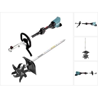 Makita, Rasentrimmer, DUX 60 Z Akku Multifunktionsantrieb 36V ( 2x 18V ) + KR400MP Kultivator Aufsatz (Trimmfaden) Makita, Rasentrimmer, DUX 60 Z Akku Multifunktionsantrieb 36V ( 2x 18V ) + KR400MP Kultivator Aufsatz (Trimmfaden)